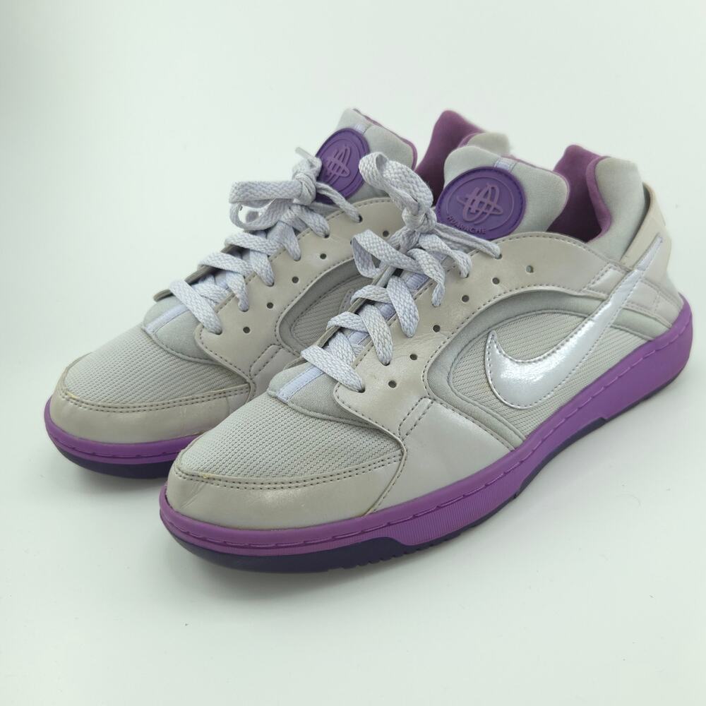 Nike Huarache Dance Low-Top Womens Size 9 385433-502 Purple silver gray Sneakers